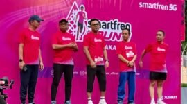 PT XLSMART Telecom Sejahtera Tbk (XLSMART) melalui brand SMARTFREN resmi mengoperasikan layanan SMARTFREN 5G di Kota Makassar.  Foto: Istimewa