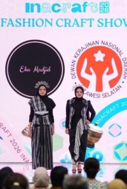 Desainer Perempuan Sulsel Tembus Panggung Nasional di Ajang INACRAFT 2026