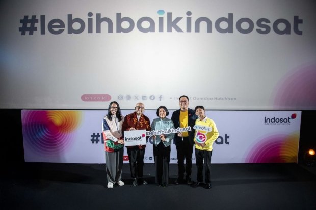 Indosat Ooredoo Hutchison (Indosat atau IOH) resmi meluncurkan #LebihBaikIndosat sebagai wujud komitmen untuk terus berevolusi menghadirkan pengalaman yang lebih dekat, lebih relevan, dan lebih bermakna bagi masyarakat Indonesia. Foto: Istimewa