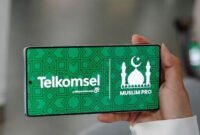 Menyambut Ramadan dan Idulfitri, Telkomsel resmi menjalin kolaborasi dengan Muslim Pro dengan menghadirkan Paket Bundling Telkomsel x Muslim Pro secara eksklusif melalui aplikasi MyTelkomsel. Foto: Istimewa