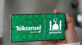 Menyambut Ramadan dan Idulfitri, Telkomsel resmi menjalin kolaborasi dengan Muslim Pro dengan menghadirkan Paket Bundling Telkomsel x Muslim Pro secara eksklusif melalui aplikasi MyTelkomsel. Foto: Istimewa
