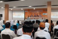 Fakultas Ekonomi dan Bisnis islam (FEBI) UIN Alauddin Makassar bekerjasama dengan Pengurus Daerah Persatuan Tarbiyah Islamiyah (PD PERTI) Sulsel, menggelar Dialog Refleksi Menyambut Ramadhan 1447 H. Foto: Istimewa