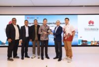 PT Darma Henwa Tbk (Darma Henwa), penyedia jasa pertambangan dan energi terkemuka di Indonesia, resmi menandai babak baru transformasi digital dengan meluncurkan Super App dan Business Support System (BSS) yang telah sepenuhnya terdigitalisasi melalui dukungan Huawei Cloud Indonesia. Foto: Istimewa
