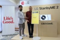 Suasana Peluncuran LG StanbyME 2 di pasar tanah air. Foto: Istimewa