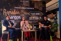 General Manager Mercure Makassar Nexa Pettarani, Wiwied Nurseka saat memberikan keterangan soal paket berbuka dan donasi untuk anak. Foto: Istimewa