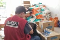 Seperti tahun sebelumnya Yayasan Masyarakat Hijrah Tanpa Nama (Mahtan) kembali mlaksanakan kegiatan berbagi Paket Ramadan 1447 H dan berbagi takjil. Foto: Istimewa
