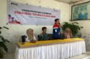 Pertamina Patra Niaga Regional Sulawesi melalui Integrated Terminal (IT) Kendari mengambil peran dengan menggelar sosialisasi gizi yang menyasar ibu dan anak di Posyandu Permata Indah. Foto: Istimewa